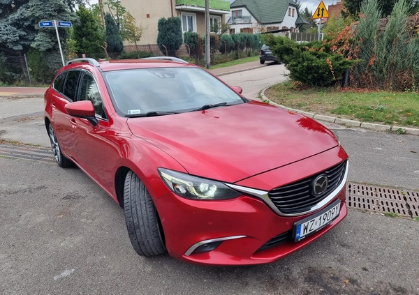 Mazda 6 cena 59900 przebieg: 188000, rok produkcji 2015 z Pruszków małe 631